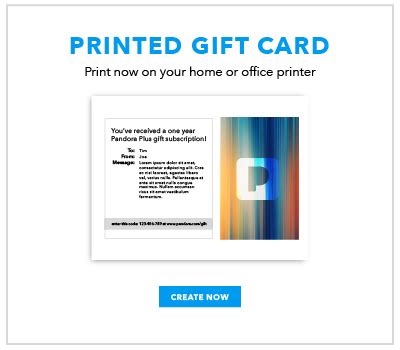 Image result for Pandora Redeem Code