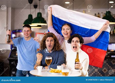 Happy Friends of Different Ages Drinking Beer and Celebrating the ...