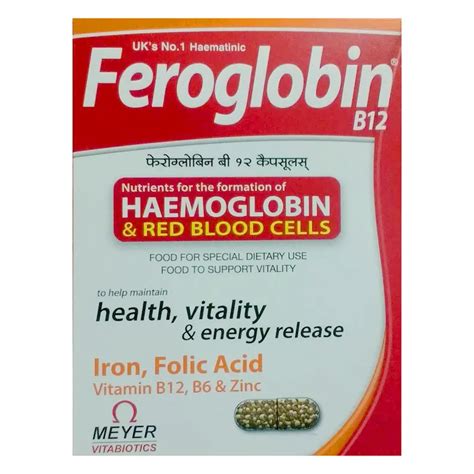 Buy Feroglobin B12 Capsule | 19 Minutes Delivery | Apollo Pharmacy
