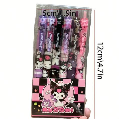 Sanrio 6 pièces Stylos-gel mignons édition limitée Sanrio, stylos à ...