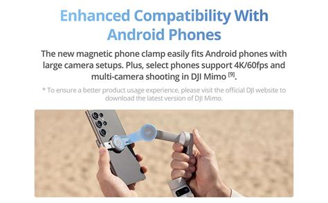 DJI Osmo Mobile 7 Gimbal Stabilizer for iPhone, Android, Built-in ...