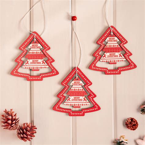 Christmas Tree Cutout Hanging - Festive Holiday Decoration | The Zappy Box