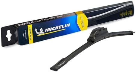 MICHELIN Flat Wiper Blade MULTI-FIT 21"inch,Single pc with Adaptors for ...
