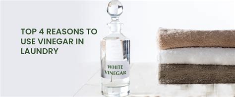 Top 4 Uses Of Vinegar In Laundry You Should Know