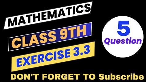 Image result for Algebra Practice 3.3 Class 9th