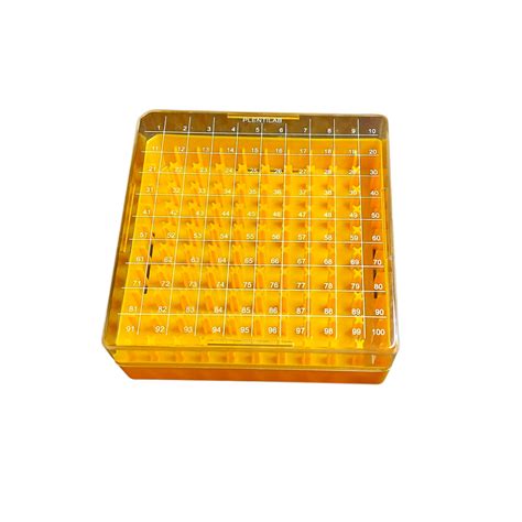 Cryo Box Polycarbonate Freezer Boxes, Vial Rack, Freezer Storage, 9 x ...
