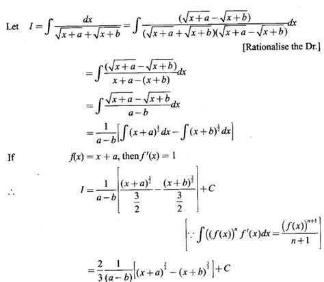 Indefinite Integral - Worked Examples, Exercise with Answers | Integral ...