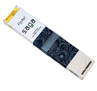 Rocket Agarbatti Saga Incense Sticks (Pack of 6 Boxes of 90 g Each ...