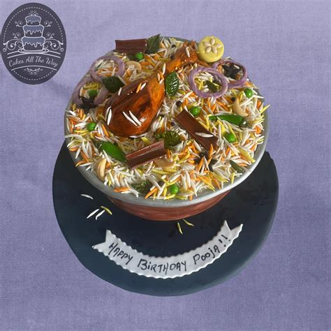 Biryani Theme Cake – Cakes All The Way