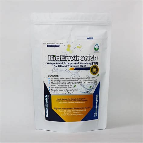 ETP Treatment Chemical - Bioculture For Paper Pulp ETP Trader ...