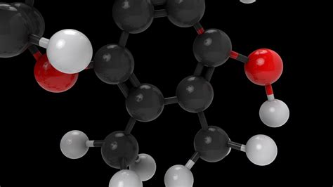 3D Model Vitamin E Molecular Structure - TurboSquid 2192985