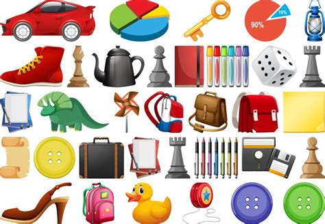 Image result for Set of Random Objects
