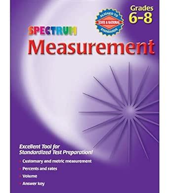 Buy Spectrum Measurement: Grades 6-8 Book Online at Low Prices in India ...