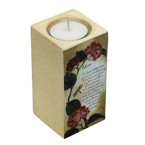 Buy Lifestyle-You™ Ceramic Tealight Candle Holder with Quotation got ...