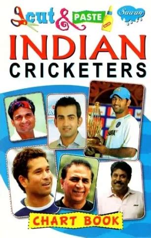 Cut & Paste: Indian Cricketers (Chart Book) Buy Books online at low ...