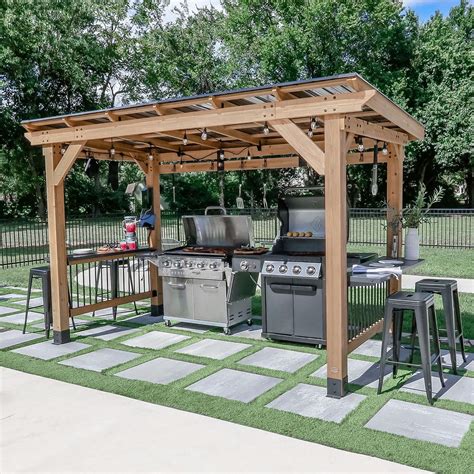 Backyard Discovery Grill Gazebo XL - DIY | Grill gazebo, Outdoor ...