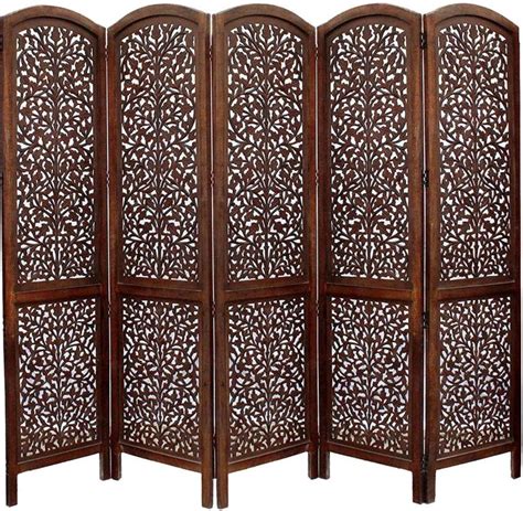 Aarsun Woods PART-501-5 Solid Wood Decorative Screen Partition Price in ...