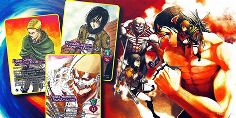 Attack On Titan: Origins Of Power Alt-Art Character Card Reveals - UniVersus
