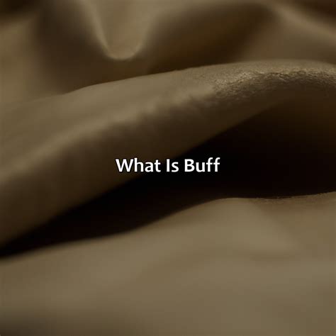 What Color Is Buff - colorscombo.com
