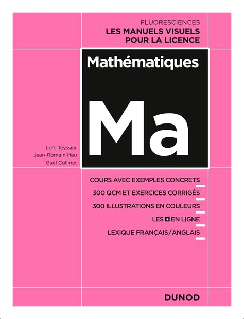 Buy Mathématiques - Cours avec exemples concrets, 350 QCM et exercices ...