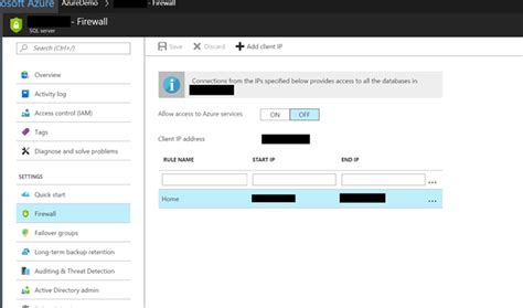 Azure SQL Gateway 的图像结果