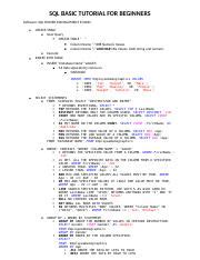 Image result for Basic SQL Script