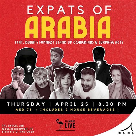 Expats of Arabia - Feat. Dubais Funniest Expat Comedians, Bla Bla Dubai ...