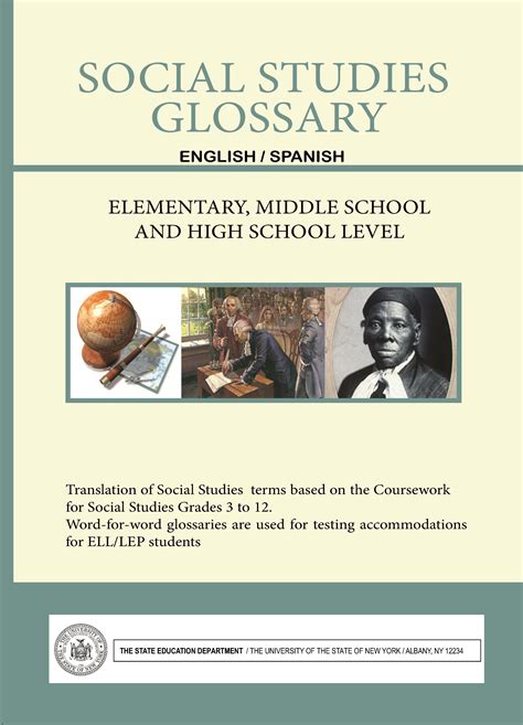 Social Studies Glossary English/Spanish Elementary, Middle School and ...