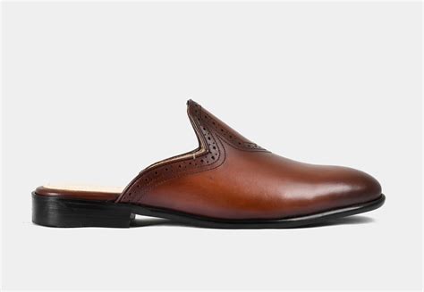MULE | COGNAC TAN SEAM – Luxoro Formello
