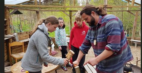Childrens Bushcraft Intermediate Course, New Quay Honey Farm, Llandysul ...