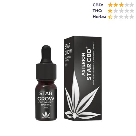 StarCBD- Star Glow CBD Hair Oil | Nourish & Shine Hair – CBD Store India