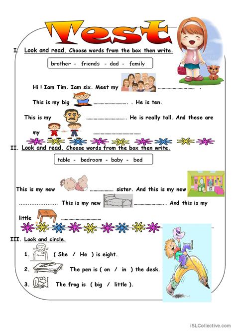 Basic English Test for Beginners 的图像结果