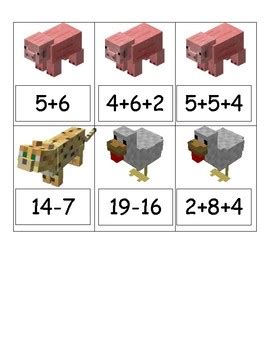 Image result for Fast Math Minecraft