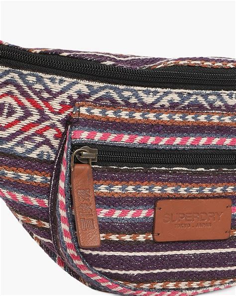SUPERDRY ABSTRACT JACQUARD BUMBAG