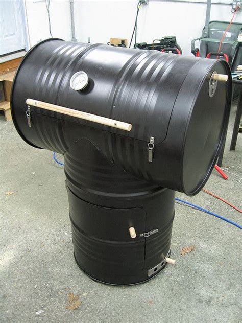 diy 55 gallon drum smoker