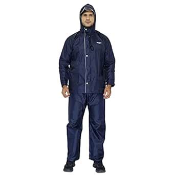 Buy THE CLOWNFISH Polyester Magic Rain Coat for Men - Standard Length ...