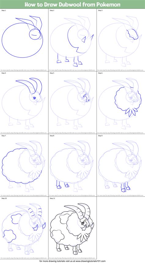 Easy Dubwool Drawing Tutorial 的图像结果