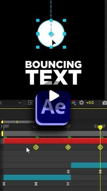 Image result for After Effects Bouncing Letter Tutorial