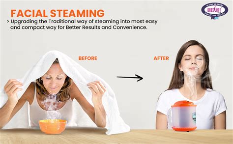 Crescent Steamer for Cold and Cough| Facial Steamer| Steam Inhaler ...