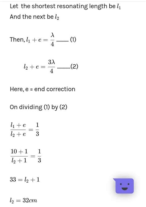 the end correction of a resonance column in resonce tube experiment is ...