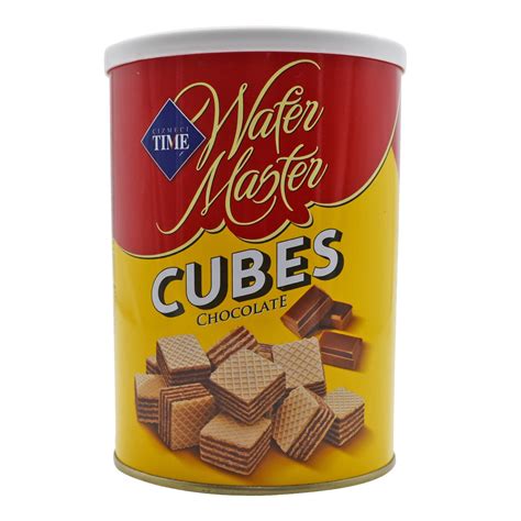 Cizmeci Time Wafer Master Cubes, Chocolate - 220g : Amazon.in: Home ...