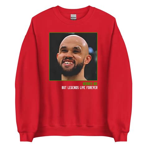 Derrick White Chipped Tooth Heroes Die But Legends Live Forever T Shirt ...