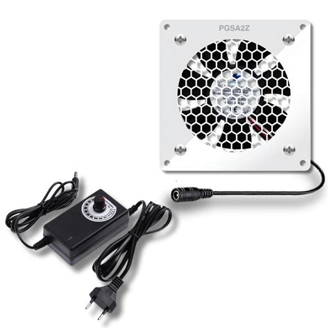 PGSA2Z Enhanced Cooling Solution 80mm AC Plug Fan (120V/110V/220V) with ...
