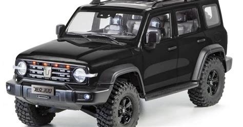 Tank300 Pro 1/24th Black, GWM Tank300 RC, Small Scale RC Models ...