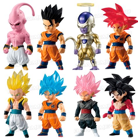 Kit 8 Bonecos Action Figure Dragon Ball Z Super Goku Vegeta - Faz a Boa!