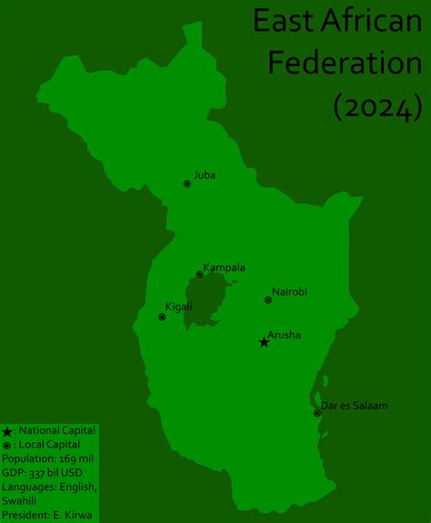 46 best East African Federation images on Pholder | Imaginarymaps, Map ...