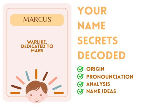 Marcus - Boy Name Meaning and Pronunciation