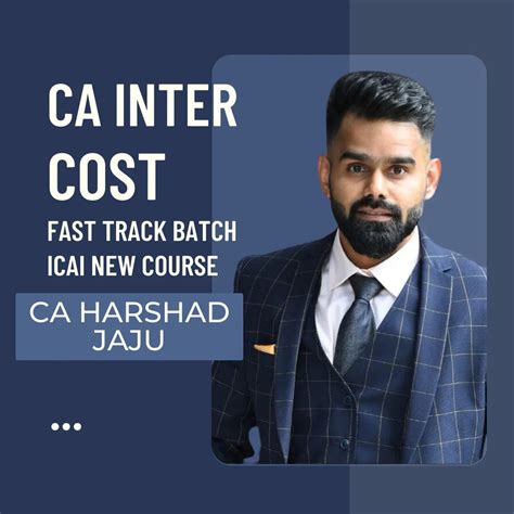 CA Inter Cost | Exam Oriented Batch By CA Harshad Jaju – CA Point