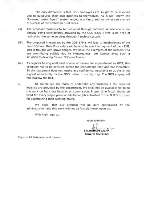 CHQ on Letter Delivery of Citizen Centric services through Post offices ...