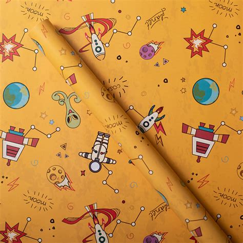 Kids Wrapping Paper – Pink Palette Stationery